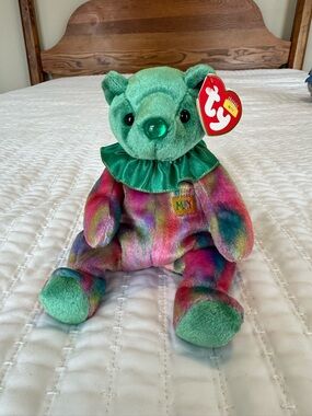 May Birthday Month Beanie Baby Bear